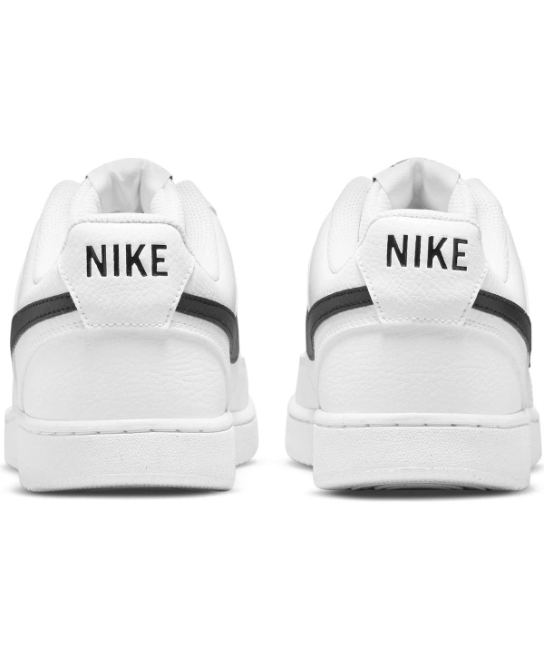 Nike Court Vision Low Next Nature Unisex Spor Ayakkabı - Beyaz / Siyah