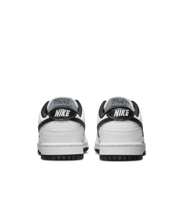 Nike Dunk Low Retro Spor Ayakkabı - Beyaz / Siyah