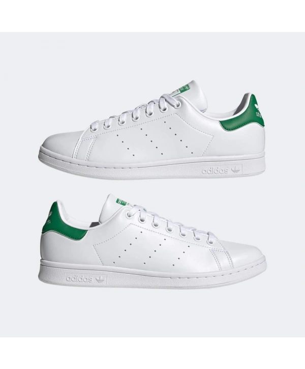 Stan Smith Unisex Spor Ayakkabı - Beyaz / Yeşil