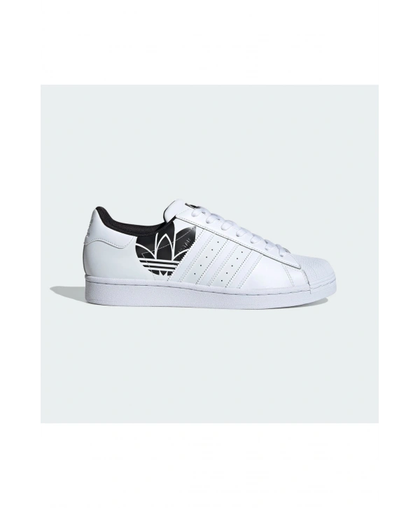Adidas Superstar Trefoil Baskılı - Siyah  Unisex Spor Ayakkabı