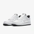 Nike Air Force 1 07 Stitch Beyaz/Siyah Spor Ayakkabı