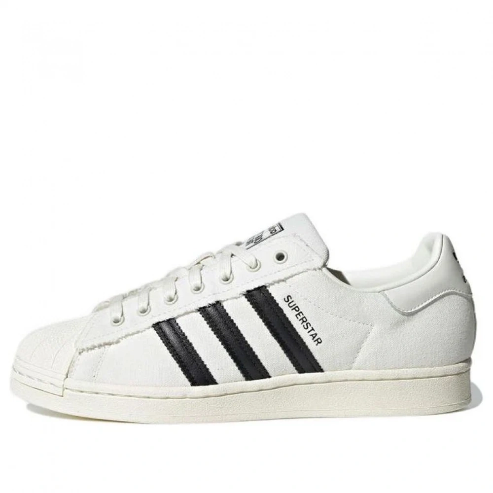 Adidas Superstar Keten Cloud White Black Unisex Spor Ayakkabı