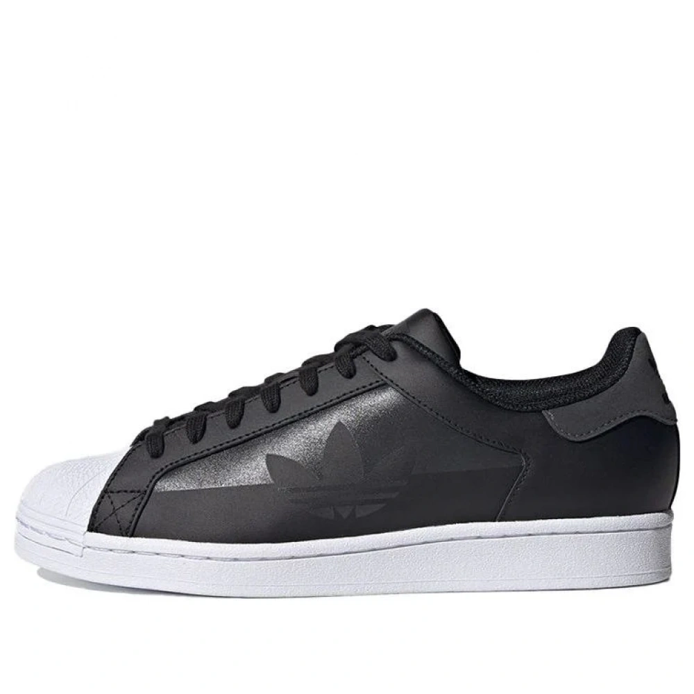 Adidas Superstar Siyah / Gri Kadın Spor Ayakkabı ( Reflektörlü )