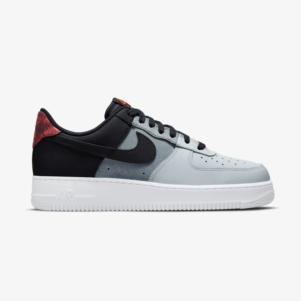 Nike Air Force 1 07 Lv8 Kadın Siyah/Gri/Gümüş Spor Ayakkabı