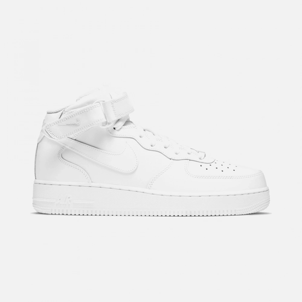 Nike Air Force 1 Mid 07 Unisex Spor Ayakkabı - Beyaz