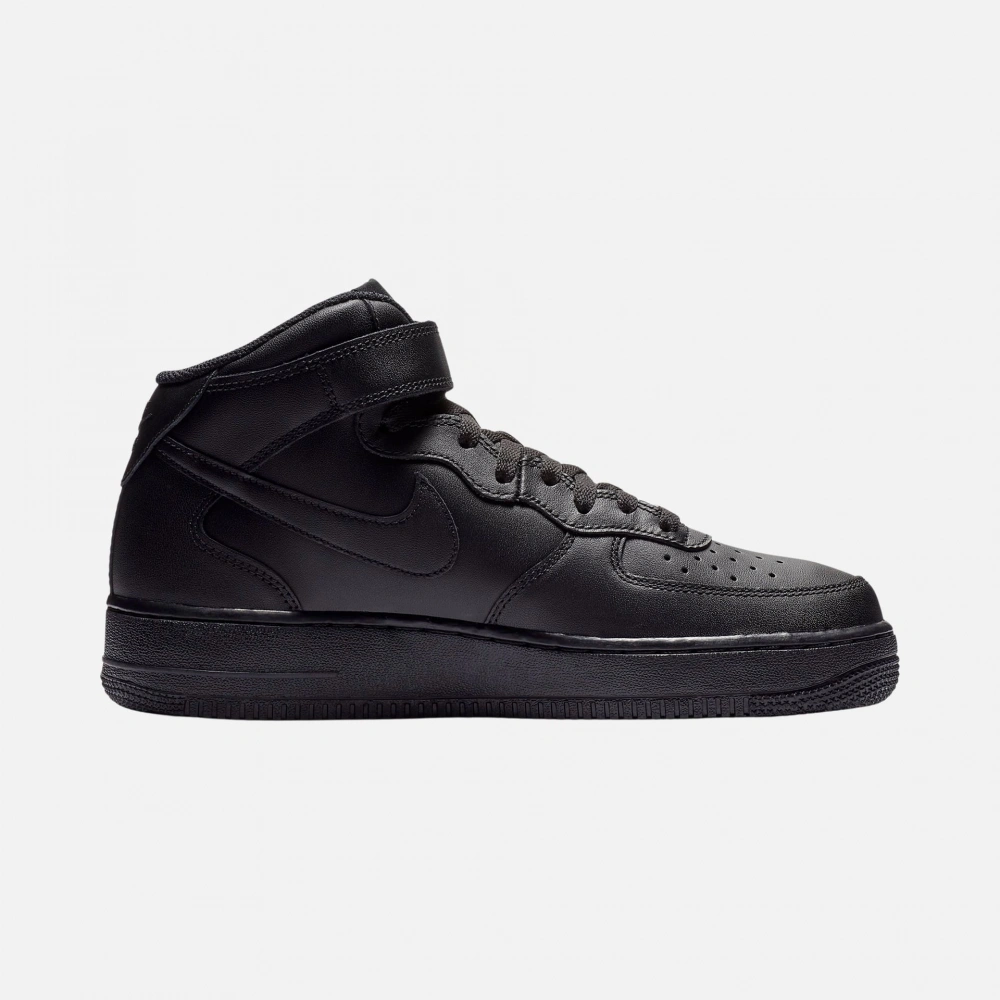 Nike Air Force 1 Mid 07 Unisex Spor Ayakkabı - Siyah