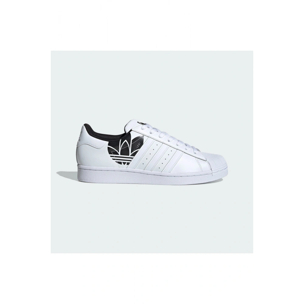 Adidas Superstar Trefoil Baskılı - Siyah  Unisex Spor Ayakkabı