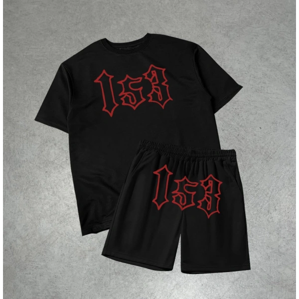 153 Unisex Şortlu Takım