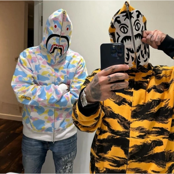 Uzi Unisex Yeni Seson Bape Hırka