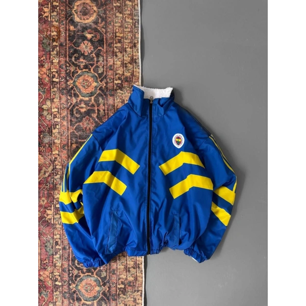 Taraftar fenerbahçe çift taraflı mont FB