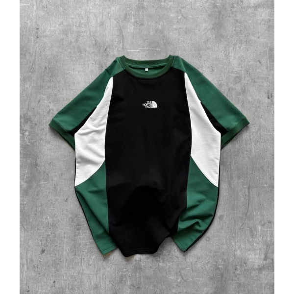 NF Oversize Unisex Tshirt Yeşil