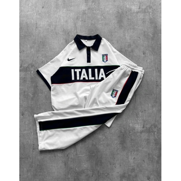 İTL Eşofman Takım Beyaz