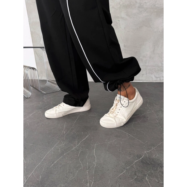 İkili Unisex Eşofman Takım Siyah