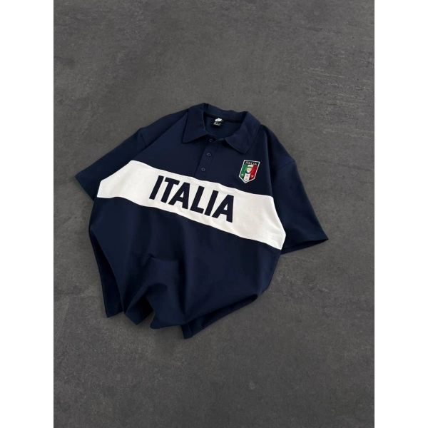 İTL Polo Yaka Tshirt Lacivert