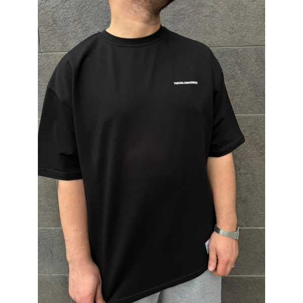 Bayrama Özel Chila Tshirt Siyah