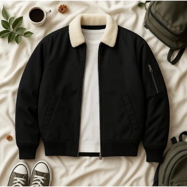 Basic Kürklü Bomber Ceket