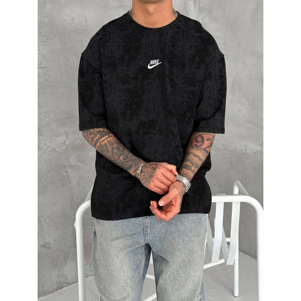 Basic Oversize Nk Tshirt Siyah