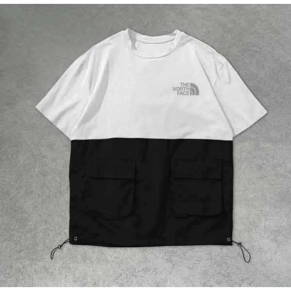 NF Çift Cepli Unisex Oversize Tshirt