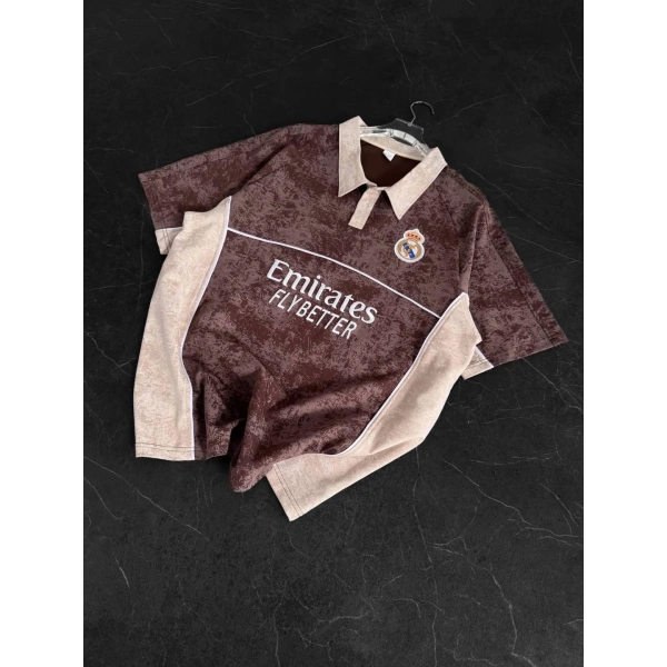Emr Polo Yaka Tshirt Kahverengi