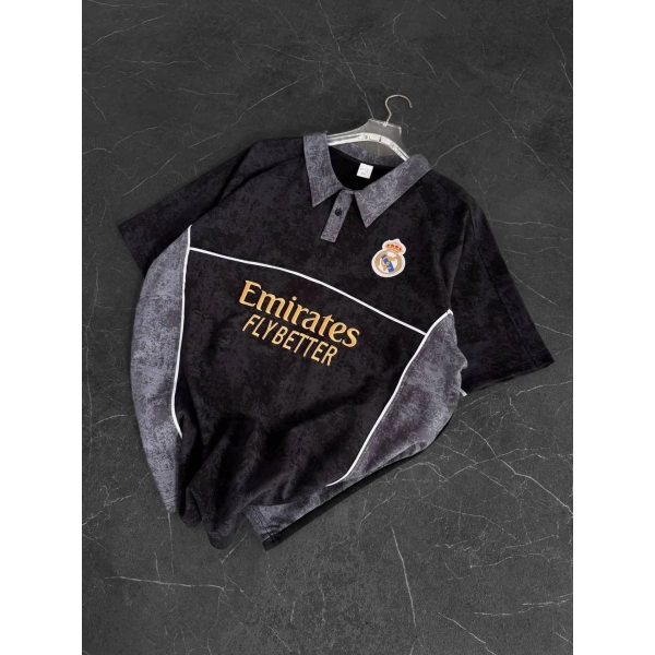 Emr Polo Yaka Tshirt Siyah