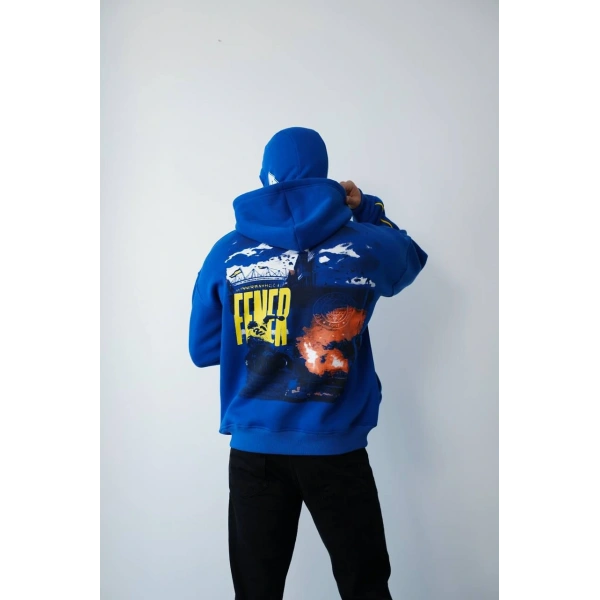 FB Taraftar hoddie Kar Maske Hırka