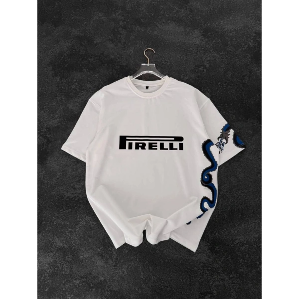 Firel Oversize Tshirt Beyaz