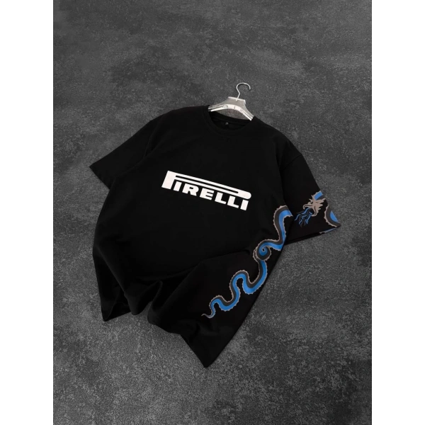 Firel Oversize Tshirt Siyah