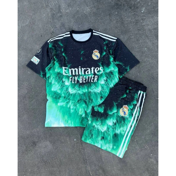 Fly Unisex Şortlu Takım - Yeşil