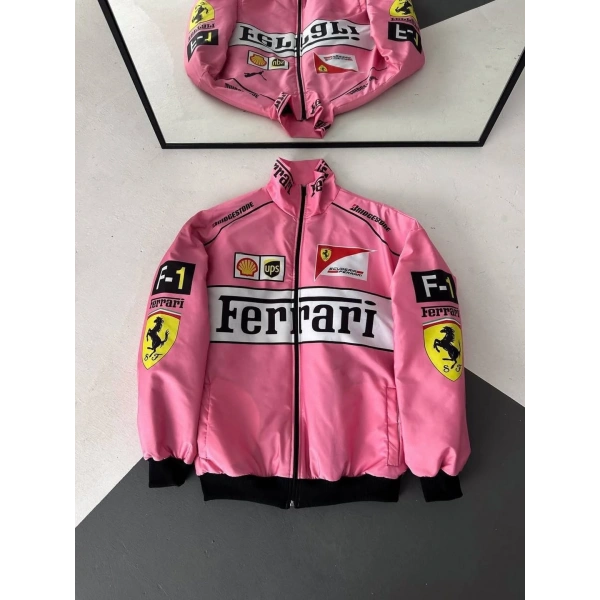 FRR Unisex Bomber Ceket Pembe