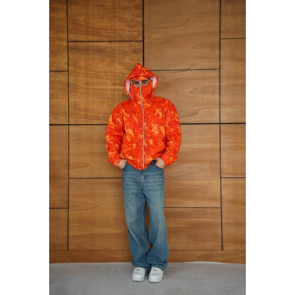 Hoddie Taraftar Kar Maskeli Hırka - GS