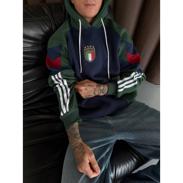 İTL Şerit Detay Oversize Sweatshirt