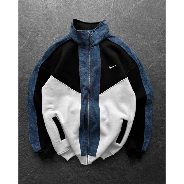 Kot Detay Oversize Ceket - Siyah