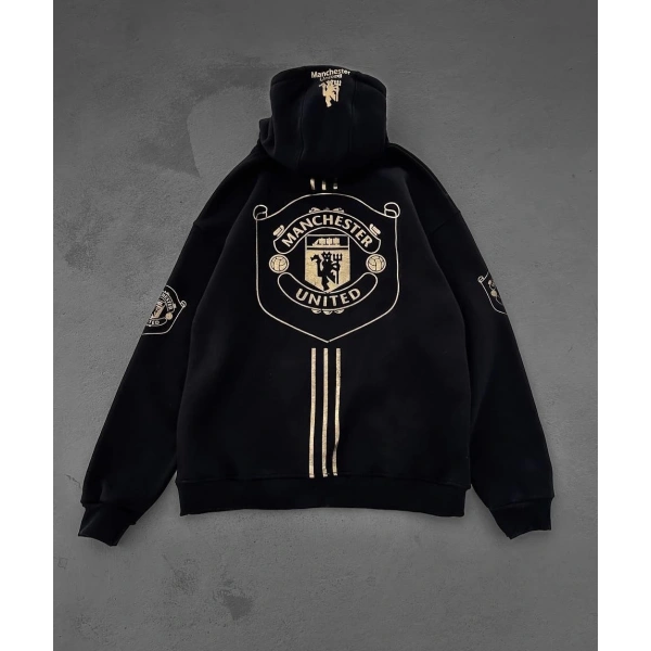 Man Oversize Şardonlu Unisex Sweatshirt