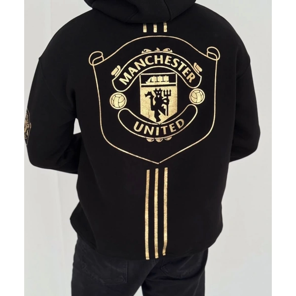 Man Oversize Şardonlu Unisex Sweatshirt