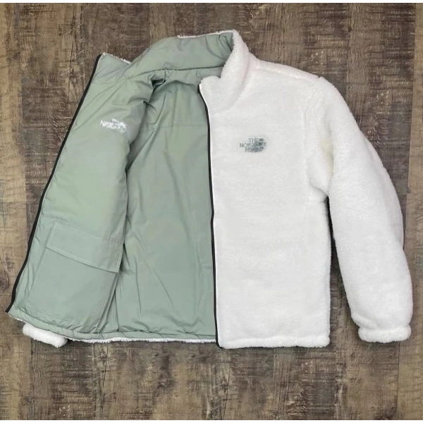 Nf Çift Taraflı Unisex Mont Yeşil