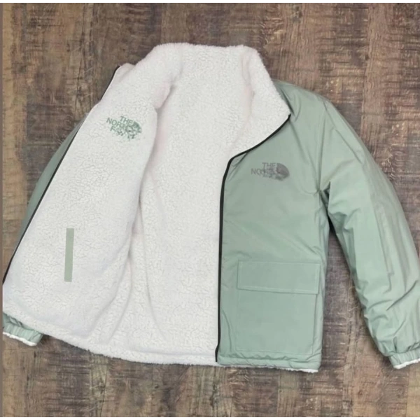 Nf Çift Taraflı Unisex Mont Yeşil