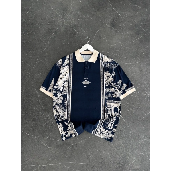 Prs Polo Yaka Unisex Tshirt Lacivert