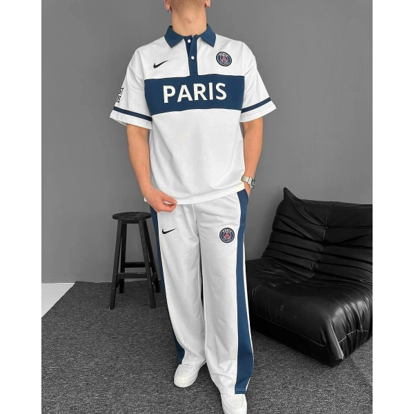 PRS Unisex Eşofman Takım - Beyaz