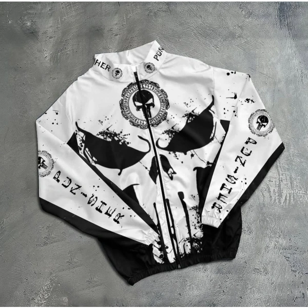 Punisher Unisex Paraşüt Ceket