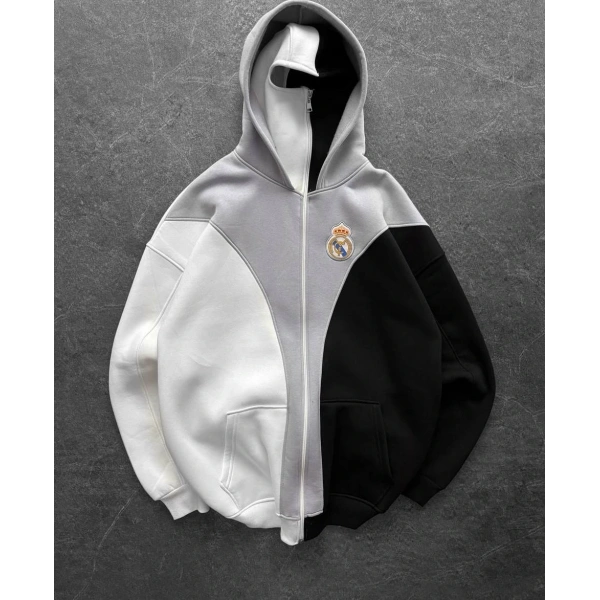 RM Kar Maske Şardonlu Unisex Hırka