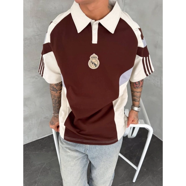 RM Polo Yaka Tshirt Kahverengi