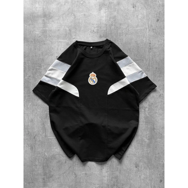 RM Unisex Oversize Tshirt Siyah