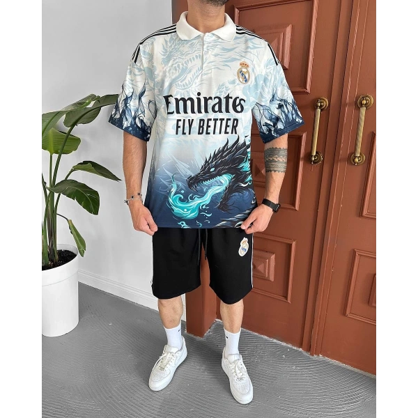 RM Unisex Şortlu Takım