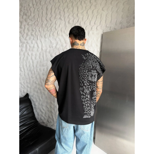 Sırt Detay Oversize Sıfır Kol