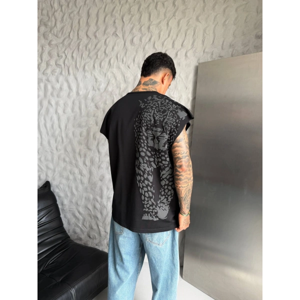 Sırt Detay Oversize Sıfır Kol
