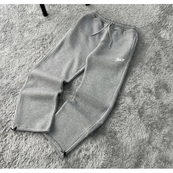 Swd Şardonlu Unisex Eşofman - Gri