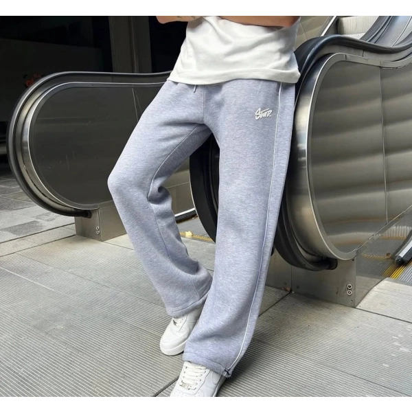 Swd Şardonlu Unisex Eşofman - Gri