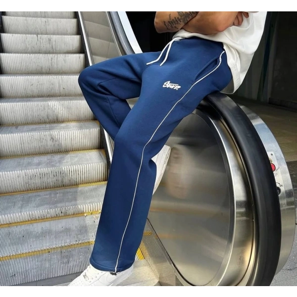 Swd Şardonlu Unisex Eşofman - Lacivert