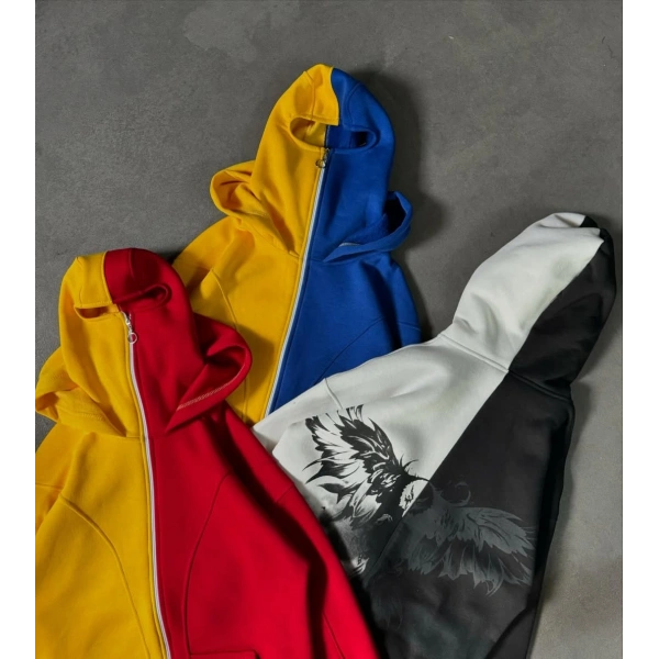 Taraftar Kar Maske Unisex Hırka