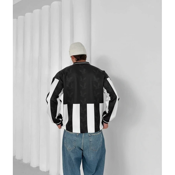 Taraftar Şardonlu Unisex Sweatshirt Beşiktaş